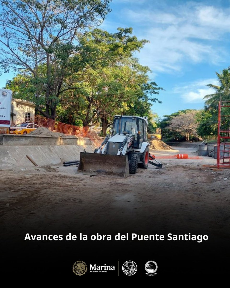 ASIPONA_Man's tweet photo. La obra del Puente de Santiago sigue en marcha 🚧
Compartimos algunos avances y continuamos trabajando para que muy pronto sea una realidad.
#PuertoDeManzanillo #ASIPONAManzanillo #SecretaríaDeMarina #PuertoCiudad https://t.co/juKWSsVvCU