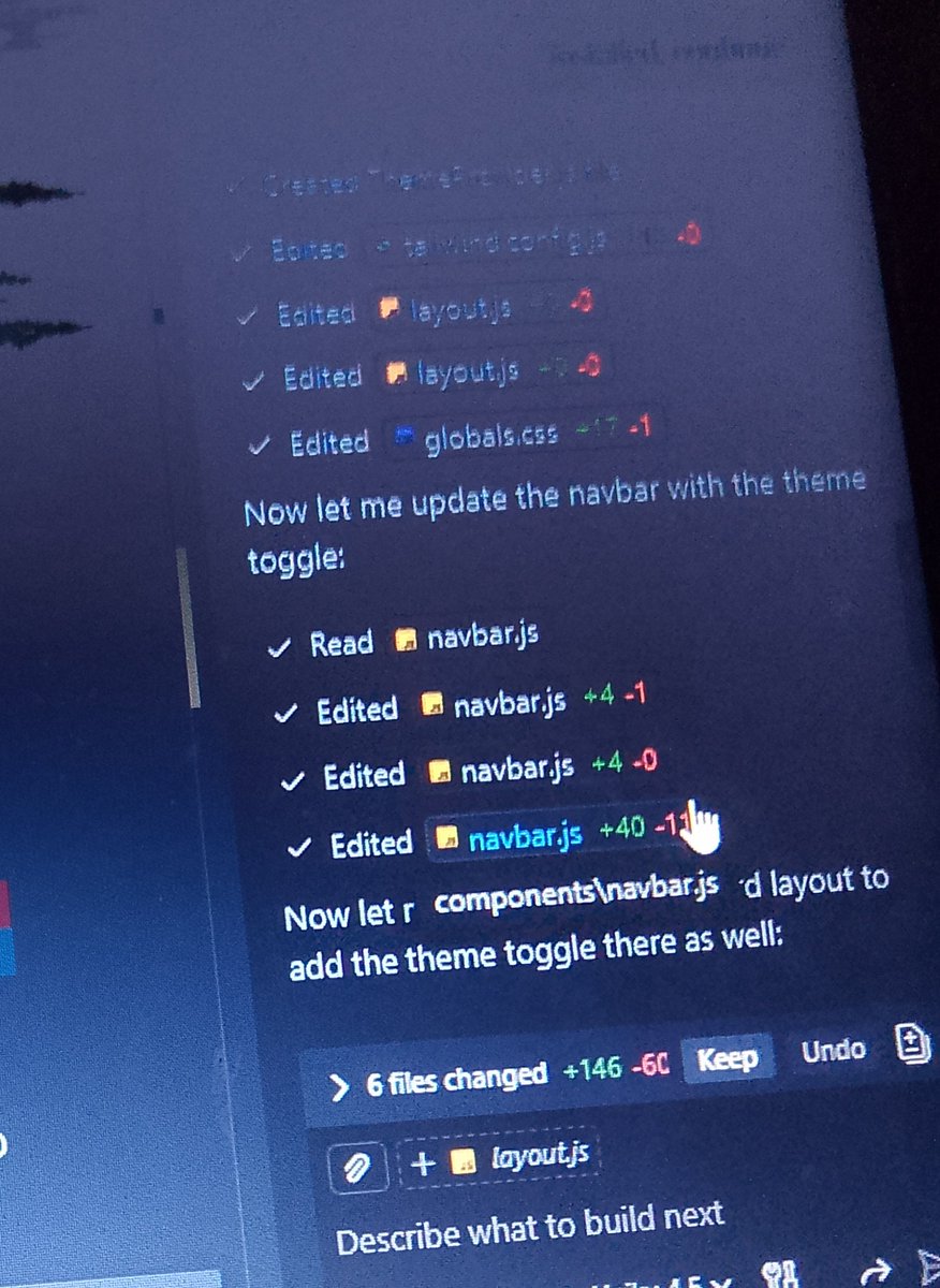 I just love playing architect when it comes to building web applications;

extremely detailed but specific instructions,
watch the magic,
error?
check out the code myself and point out the exact needed fix

development speed x5 🚀

a lot more easier if I'm working on just designs