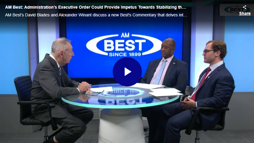 AMBestCo's tweet photo. Watch here: https://t.co/Eqc5lgQwWw

AM Best’s David Blades &amp; Alexander Winant delves the move to reclassify #marijuana under federal law, which could be a significant step for the #insurance market.

#specializedcoverage #AMBestCommentary #insuranceindustry #federallaw https://t.co/xzInUCGBfL