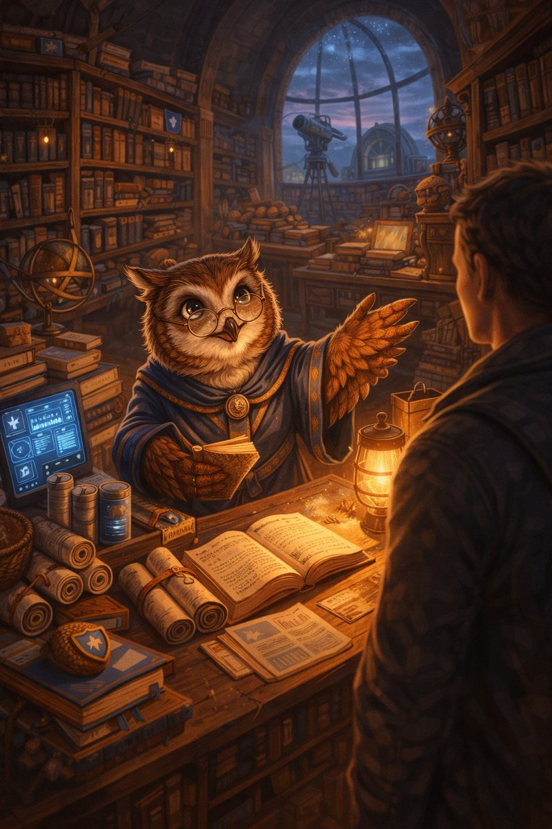 Stepping into Vera’s Library felt like entering the memory of Camp Haven itself. Every scroll and data record had purpose. Watching Vera proudly preserve knowledge showed how care, structure, and curiosity shape a trustworthy future. 🦉📚 <a href="/DataHaven_xyz/">DataHaven 🫎</a>
