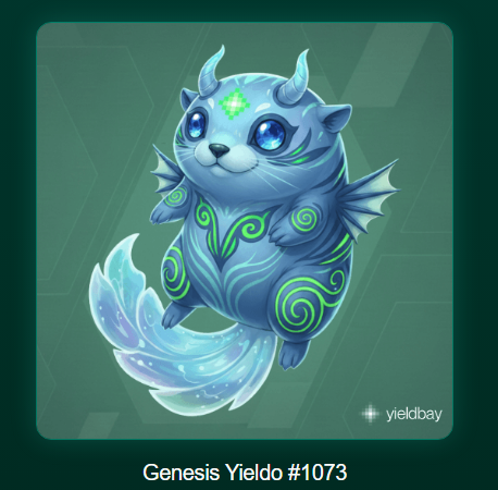 Just minted my <a href="/yieldbayfi/">yieldbay</a> Yieldo NFT 🌊

Solana is full of yield, but it's messy. Yieldbay scans your wallet and shows where you could earn more across all leading protocols.

Minting = early access + no platform fees.

Free mint open → 
app.yieldbay.fi/?ref=PauloKoba