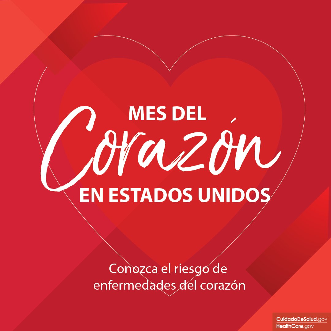 Un #corazón más saludable puede llevar a una vida más saludable — ¡Este #MesdelCorazón, tome las riendas de su #PresiónArterial! Infórmese más sobre los riesgos y las medidas que puede tomar para prevenir enfermedades ♥️cardíacas: 
go.hc.gov/45HTplG