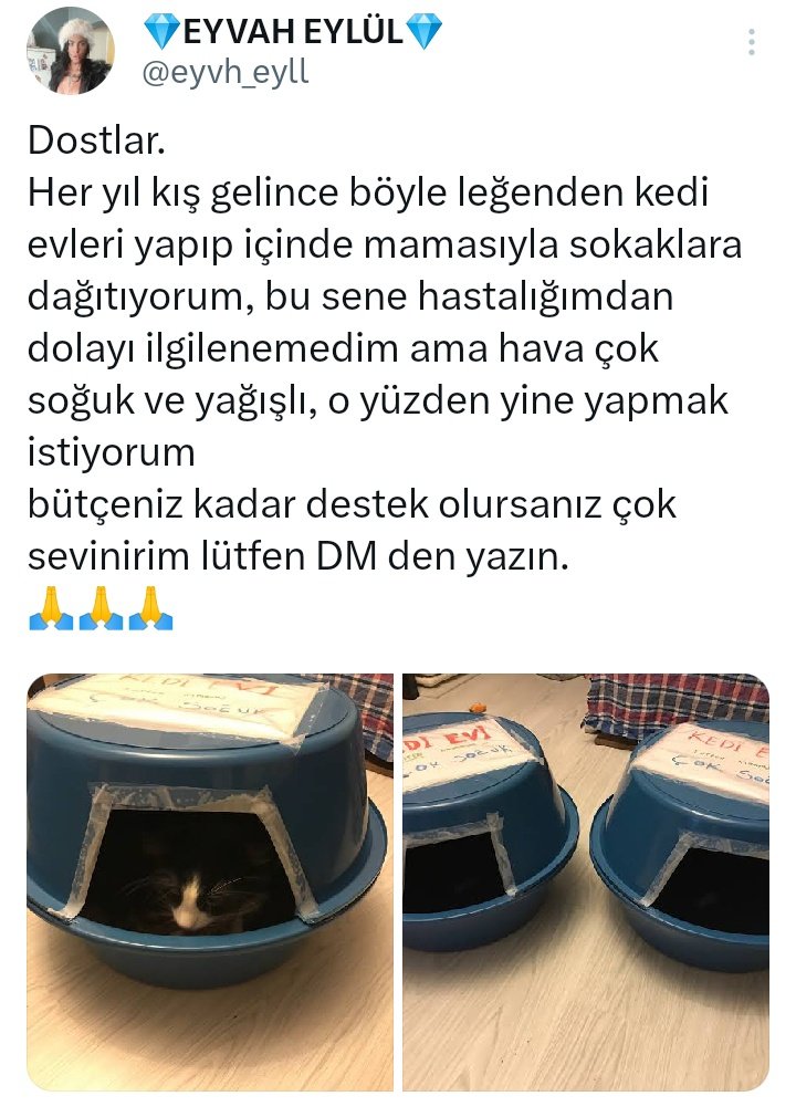 Destek olmak isterseniz lütfen DM den yazın... 🙏🙏🙏