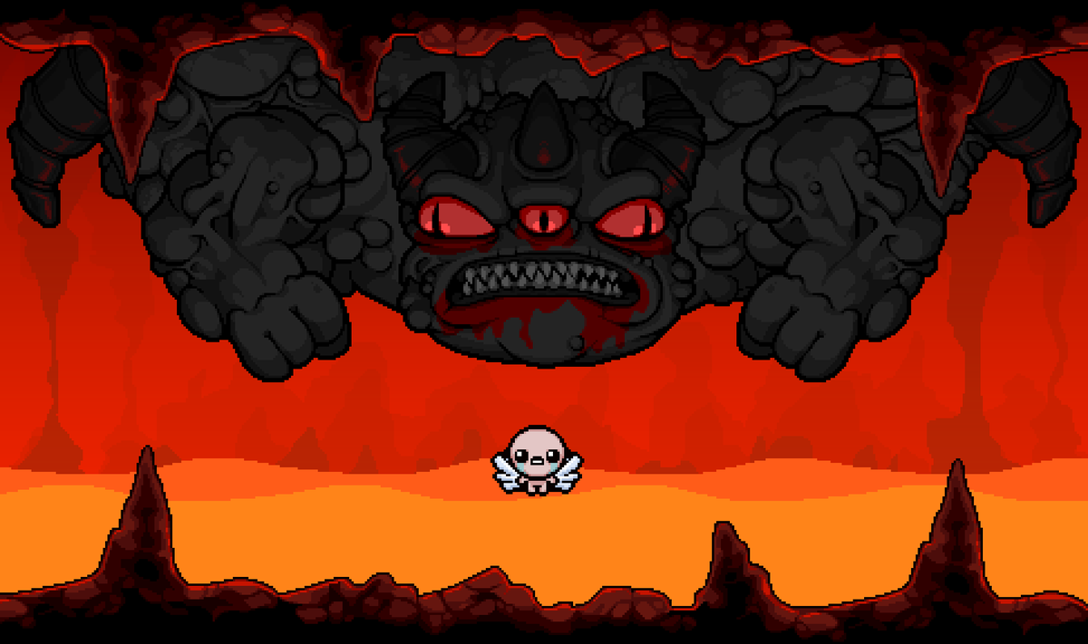 #pixelart #ドット絵 #tboi #thebindingofisaac Mega Beast / Mother Beast / Bother 
what else?