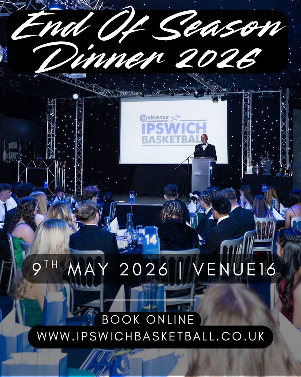 IpswichBball's tweet photo. End Of Season 2026💫 

Tickets now available via the Ipswich Basketball Website

#IBCfamily https://t.co/MpRzFMoBbv