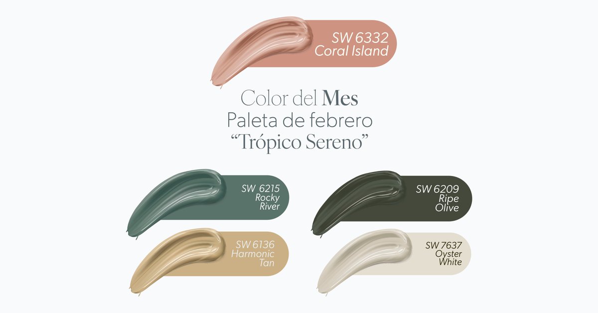 SherwinCA's tweet image. Color con esencia costera y un giro refinado con #TrópicoSereno el cual mezcla frescura, nostalgia y equilibrio. #DiseñoInterior #ColorDelMes