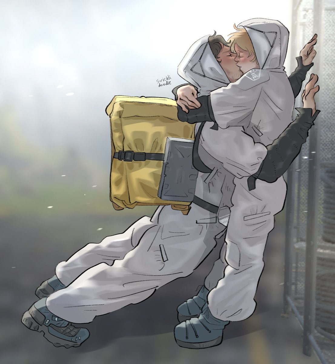 Svickli's tweet image. Oops Peter just fell ( •̀ .̫ •́ )
#DeathStrading #HiggsMonaghan #fragile