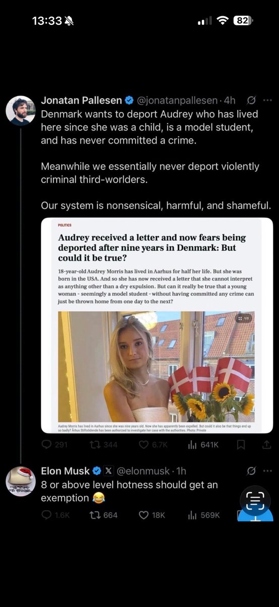 ThatGuyFrank305's tweet photo. @elonmusk is such a pervert smh. Then tries to deny he wasn’t in the Epstein files lol. Disgusting fuck https://t.co/cmxZoUEvaj