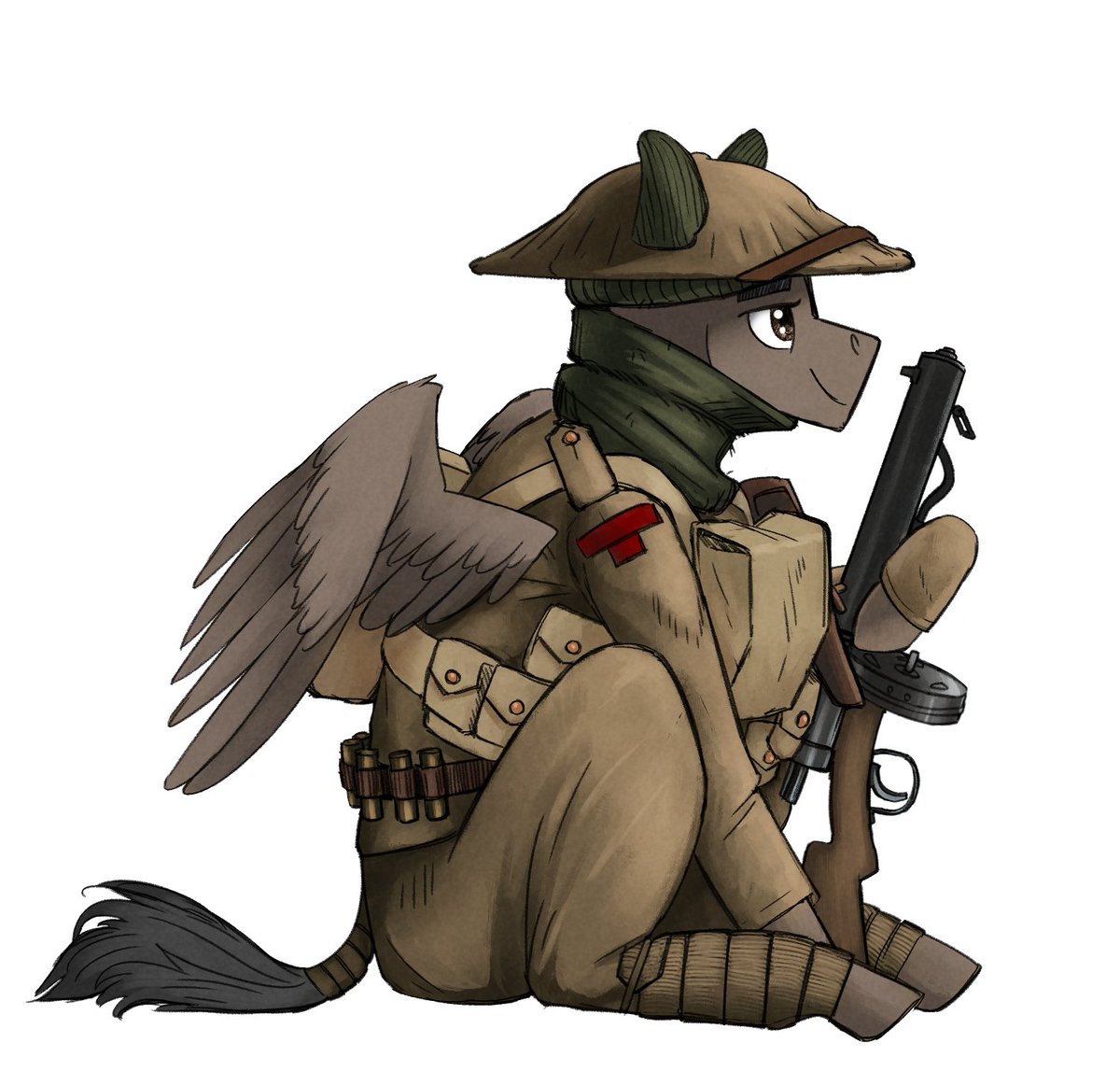 guard_mod's tweet image. Guard pone is a British assault armed with a Standschütze Hellriegel M1915