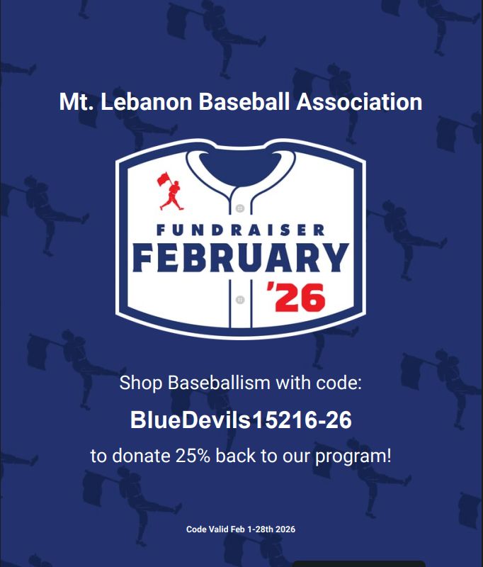 Mt Lebanon Baseball Association tweet media