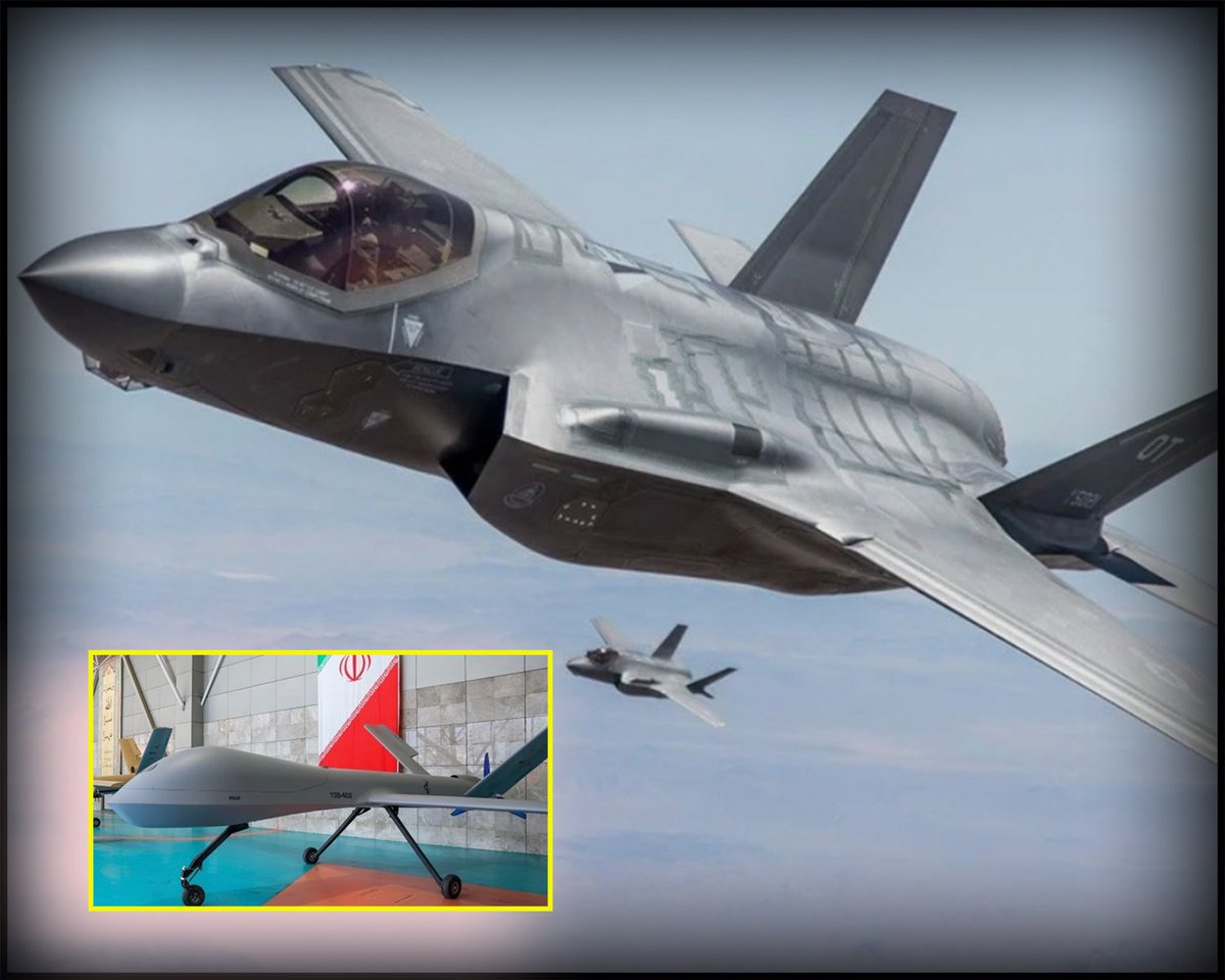 angertab's tweet image. 🚨BREAKING🚨
An American F-35 shot down an Iranian Shahed-139 drone as it "aggressively approached" the USS Abraham Lincoln (according to CENTCOM via FOX News). 

The Shahed-139 can be thought of much like the USA Predator drone, it is capable of surveillance and can be armed.…