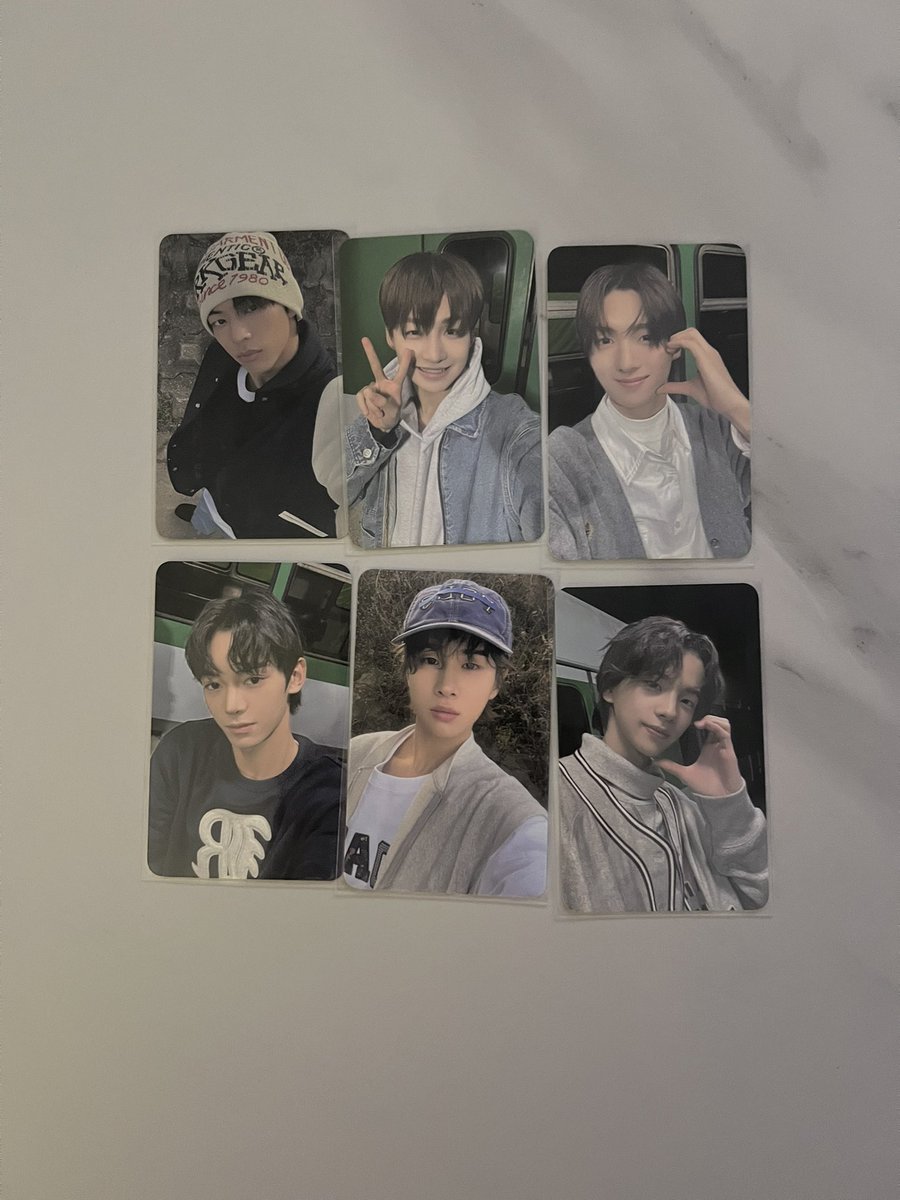 [TWS/pst poca]

Sparkling Blue Luckydraw R1 photocard poca powerstation 
투어스 스파클링 블루 파워스테이션 2차 
럭키드로우 포토카드 럭드 포카 양도

⭐️ 1set (6ea) = 4.8⭐️
 
Only pst 
Only poca