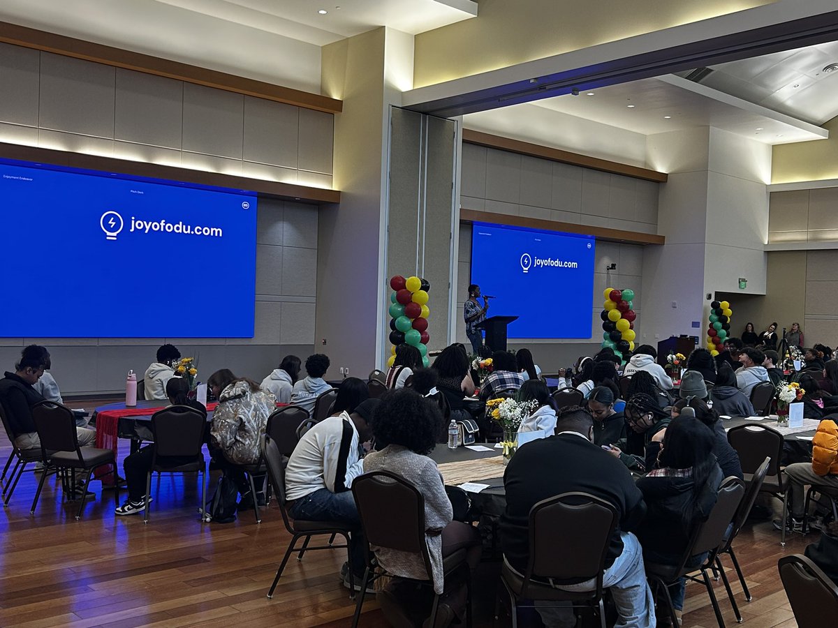 SMCAmaro's tweet photo. Thank you @JoyOfodu for inspiring our students today! https://t.co/Uur0FZfJqL