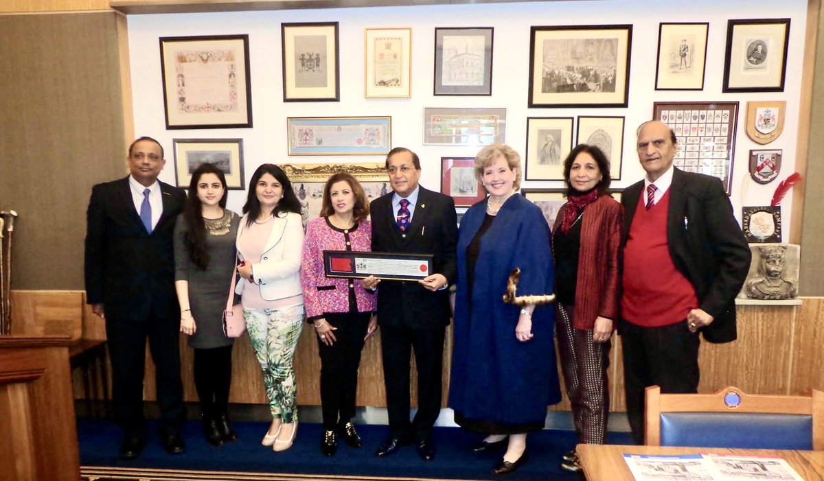 I was granted the Freedom of the City on 3rd February 2015.