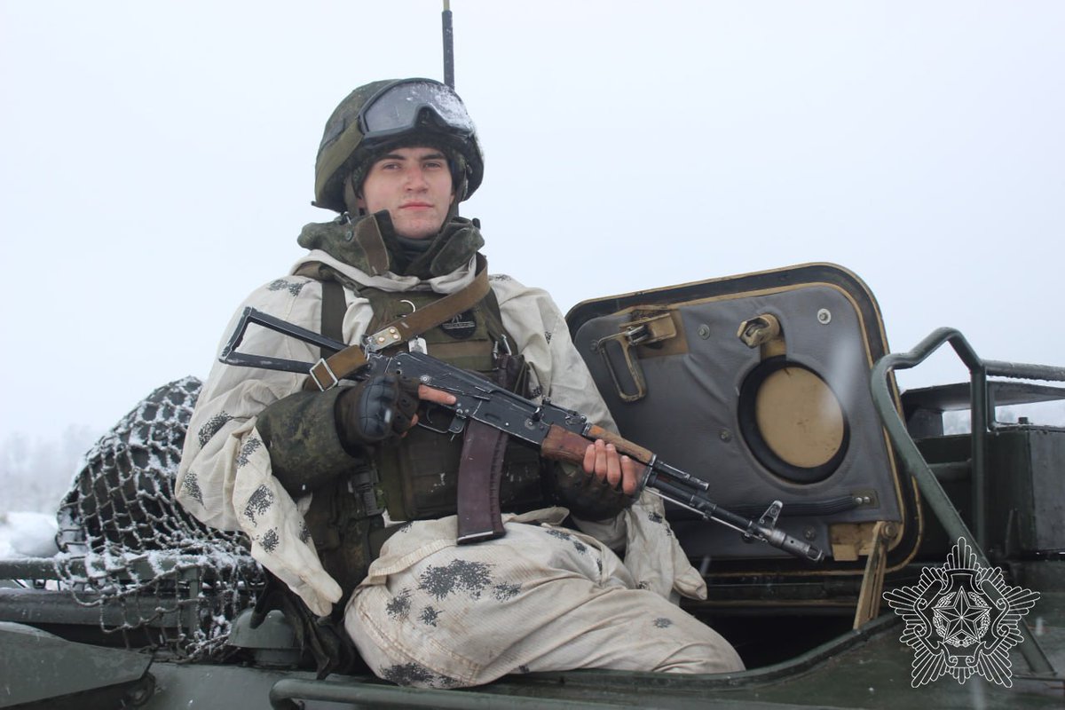 trip_to_valkiri's tweet image. Belarus Ground Forces Mechanized Infantryman in training, January 2026.