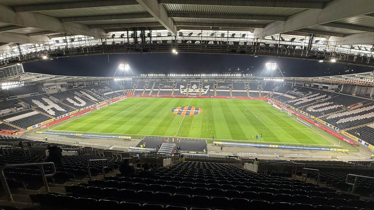 Over to the MKM Stadium for work on this freezing evening! 

Hull City vs Watford
