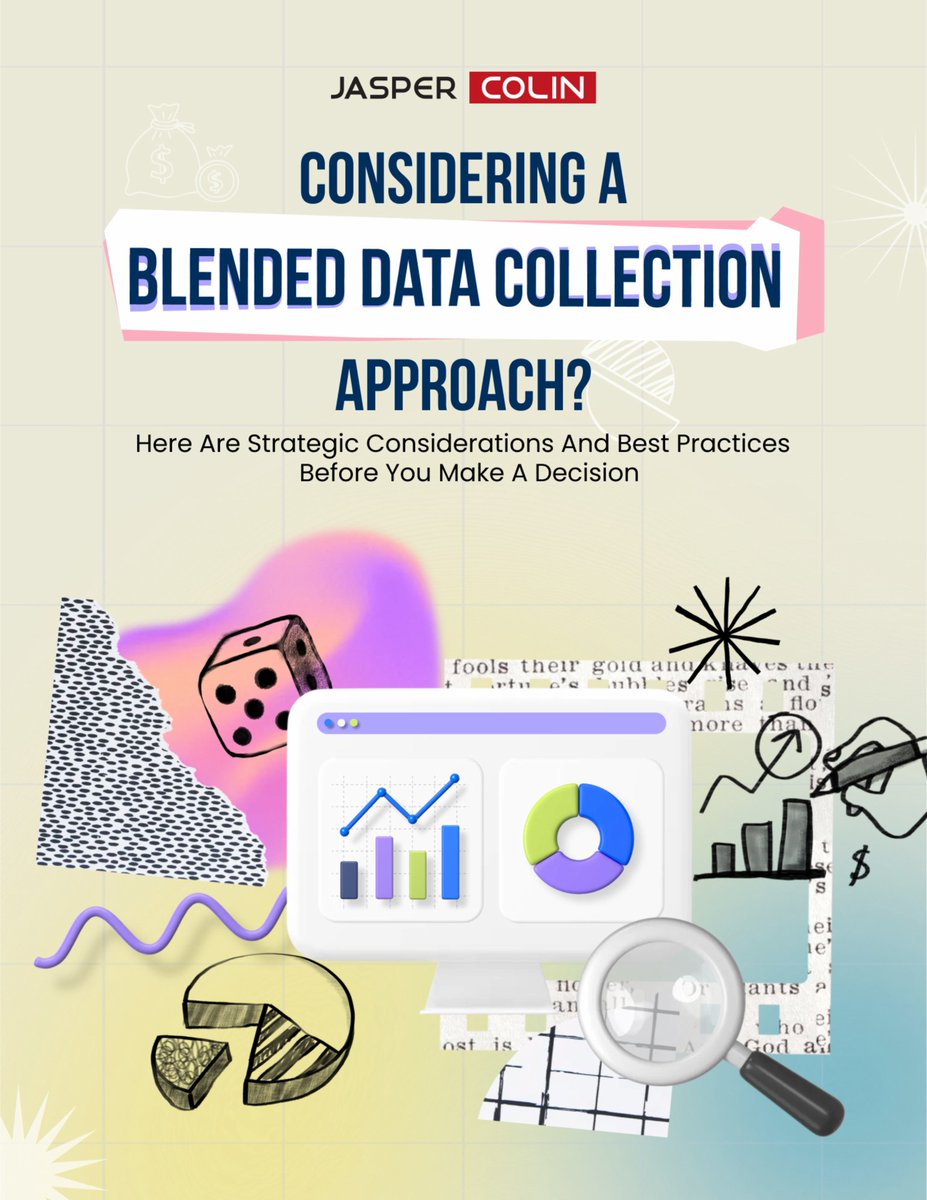 jaspercolin_res's tweet photo. The past few years have shown how a blended sample acquisition and survey execution approach in research has become a response to tighter turnaround expectations, global scale & rising cost pressures
#MarketResearch #DataCollection #BlendedResearch #SamplingStrategy #JasperColin https://t.co/vsvvtPxpph