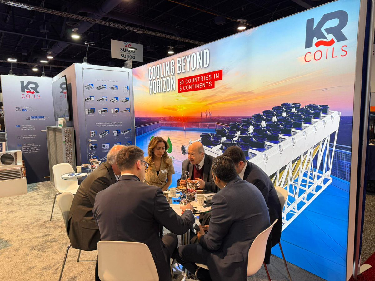 KaryerGroup's tweet photo. Day 1 at AHR Expo 2026 was a fantastic start with amazing energy and interest. 🙌🏻✨️
We’re ready for more on Day 2. Come and meet us at Booth SU767! 📍 https://t.co/pKoVWBTHP9