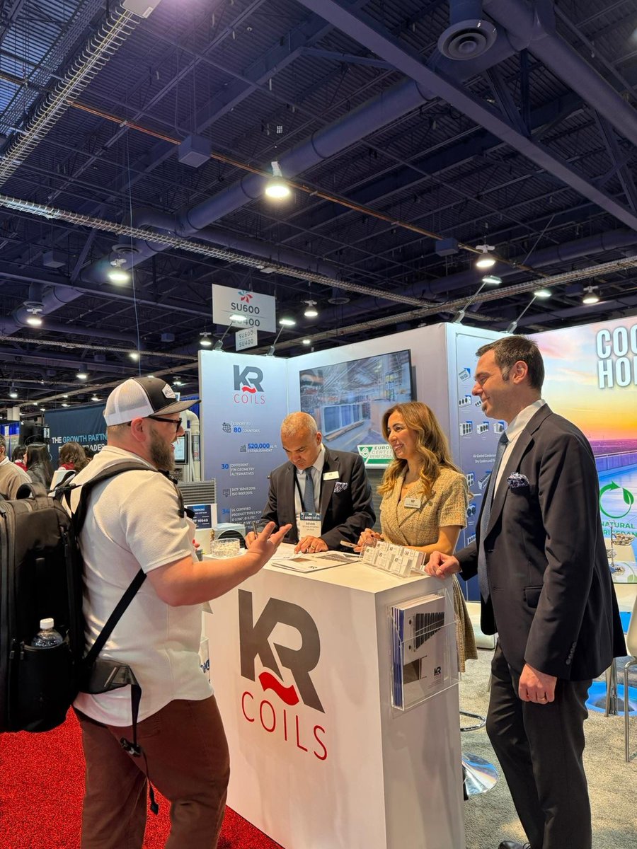 KaryerGroup's tweet photo. Day 1 at AHR Expo 2026 was a fantastic start with amazing energy and interest. 🙌🏻✨️
We’re ready for more on Day 2. Come and meet us at Booth SU767! 📍 https://t.co/pKoVWBTHP9