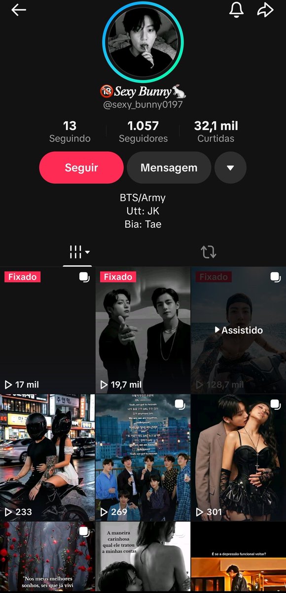 Não sou engajada, mas quem tiver vendo esse post, por favor denunciem essa conta do Tiktok! Ela usa IA pra fazer fotos sexualizadas dos meninos