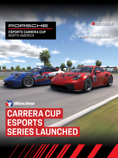 GSRChannel's tweet photo. GSRC x @PorscheRaces North America

The wait is over. The Porsche Esports Carrera Cup North America is officially here.

In partnership with Porsche Motorsport North America, we are launching the premier single-make esports championship for the US, Canada, and Mexico.

6 Rounds. 40 Drivers. 1 Champion.

We are bringing the official Carrera Cup format to @iRacing, starting March 18th at Sebring. 

Do you have what it takes to compete at the highest level of Porsche esports?

🔗 Sign up today: https://t.co/A9o64Dix9u