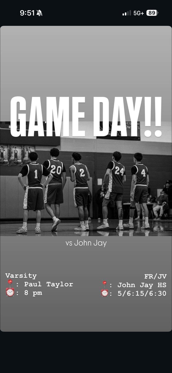 🏀GAME DAY!! 🏀

Hitting the road tonight for another tough, district 28-5A matchup against John Jay! See y’all there! 🐾🏀
#BobcatHoops #RunAsOne

Thank you to <a href="/rcaudiosports/">RC Audio Sports</a> for the coverage and the live stream!

🎥: youtube.com/c/RCAudioSports

🎟️: nisd.net/district/athle…