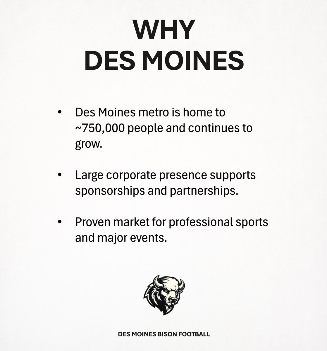 Des Moines Bison tweet media