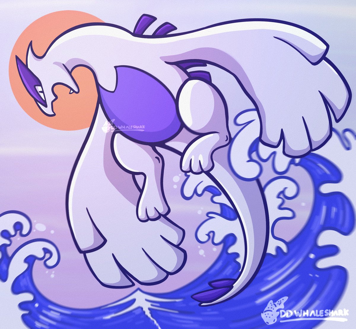 One of my fav legendaries 💙  
#Lugia #Pokémon