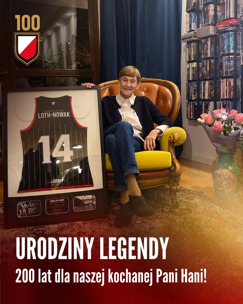 🎂 Dzisiaj obchodzimy wyjątkowe święto – 93. urodziny Pani Hanny Loth-Nowak, legendarnej koszykarki Polonii Warszawa, której losy od pierwszych chwil życia nierozerwalnie splecione są z historią naszego Klubu.
Nasze życzenia: facebook.com/skkpolonia/pos…
📷 Fot. Maciej Rubin