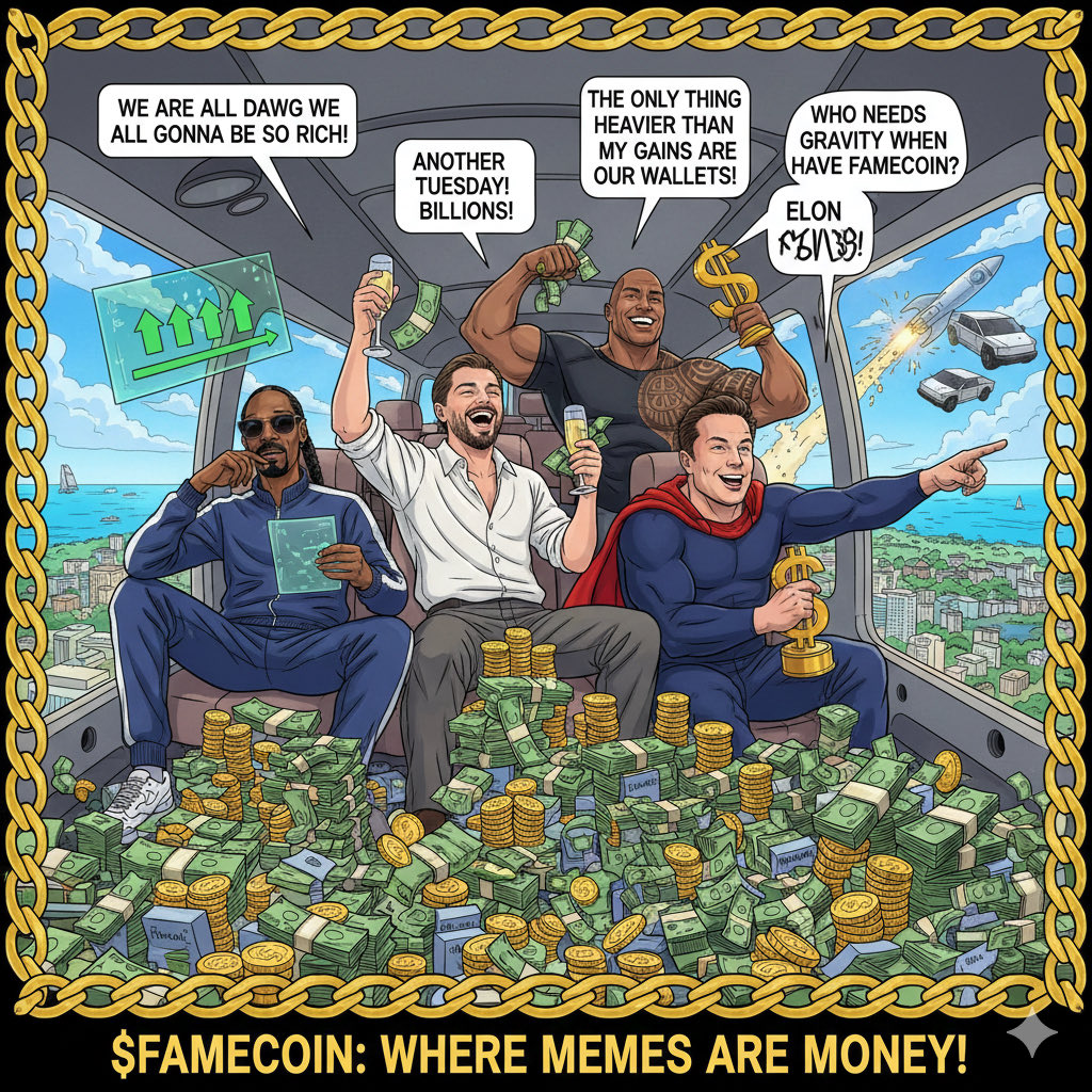 FAMECOIN_1x's tweet photo. $FAMECOIN THIS IS JUST THE START!
the content will be levelling up everyday until I drop the CA #FAMECOIN
Psβ¦.. the community is now open https://t.co/374sdOIHDU https://t.co/SQmyk70J2w