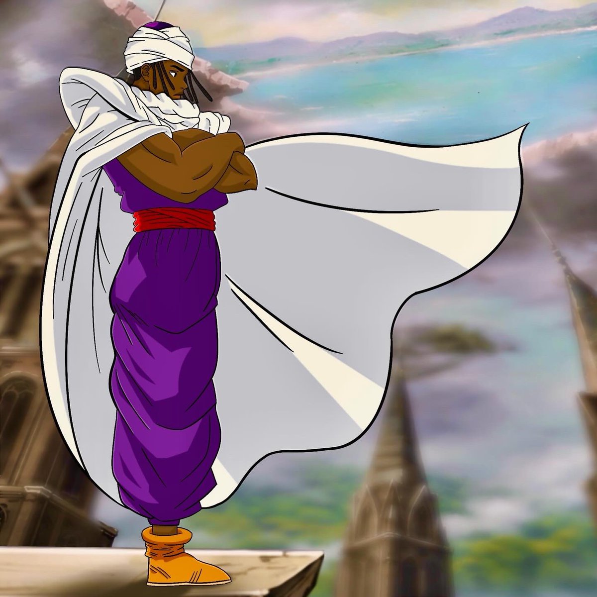 ToonGodTV's tweet photo. Happy black history month. Here’s to the greatest aura farmer in black anime history ✊🏾 https://t.co/M24odsJ7qy