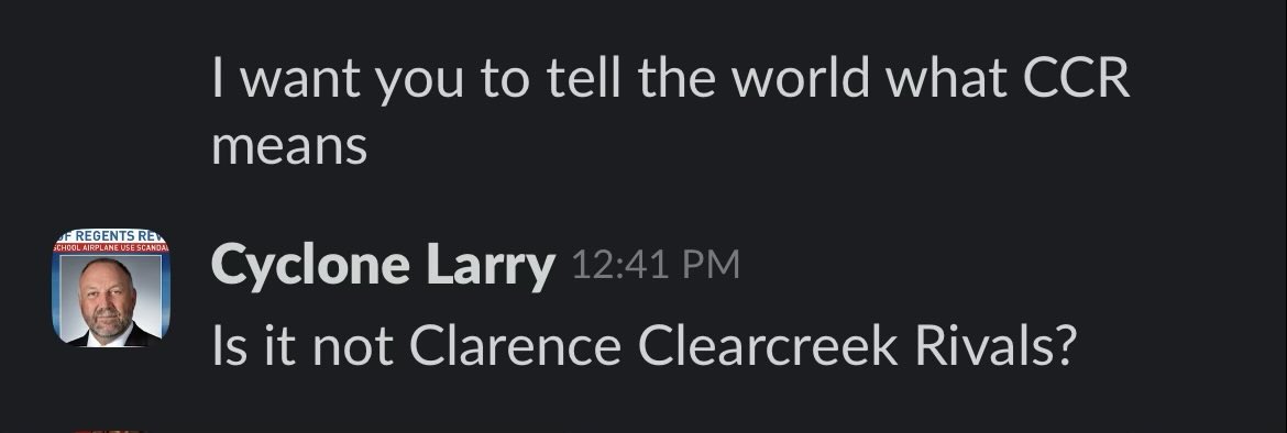 AfterDarkCF's tweet photo. Just another day in the CFAD group chat with @CycloneLarry69 https://t.co/VnqhGEkwMH