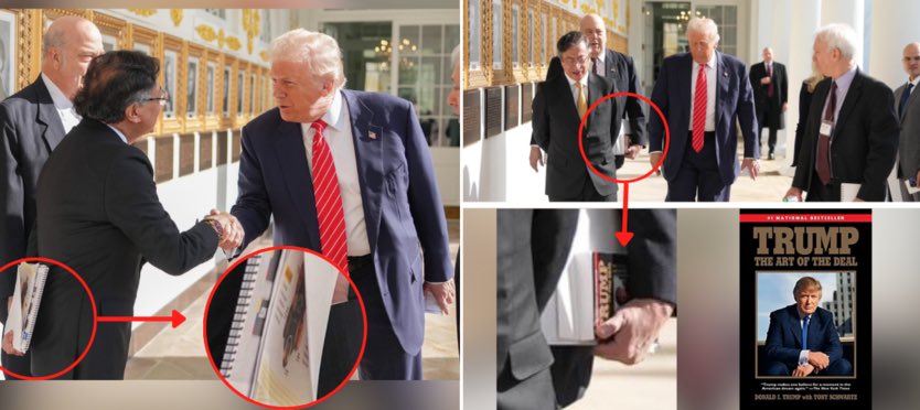 Siempre será un placer ver a un cerdo comunista hijo de puta como <a href="/petrogustavo/">Gustavo Petro</a> arrodillado ante la potencia más grande del planeta.

Yo voté para que pasara esto. 🇺🇸