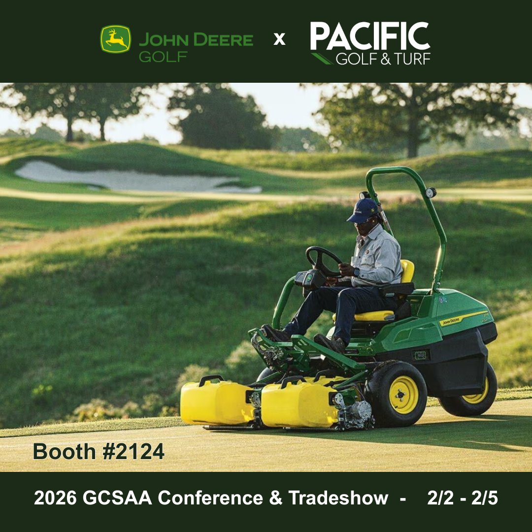 Pacific Golf and Turf tweet media