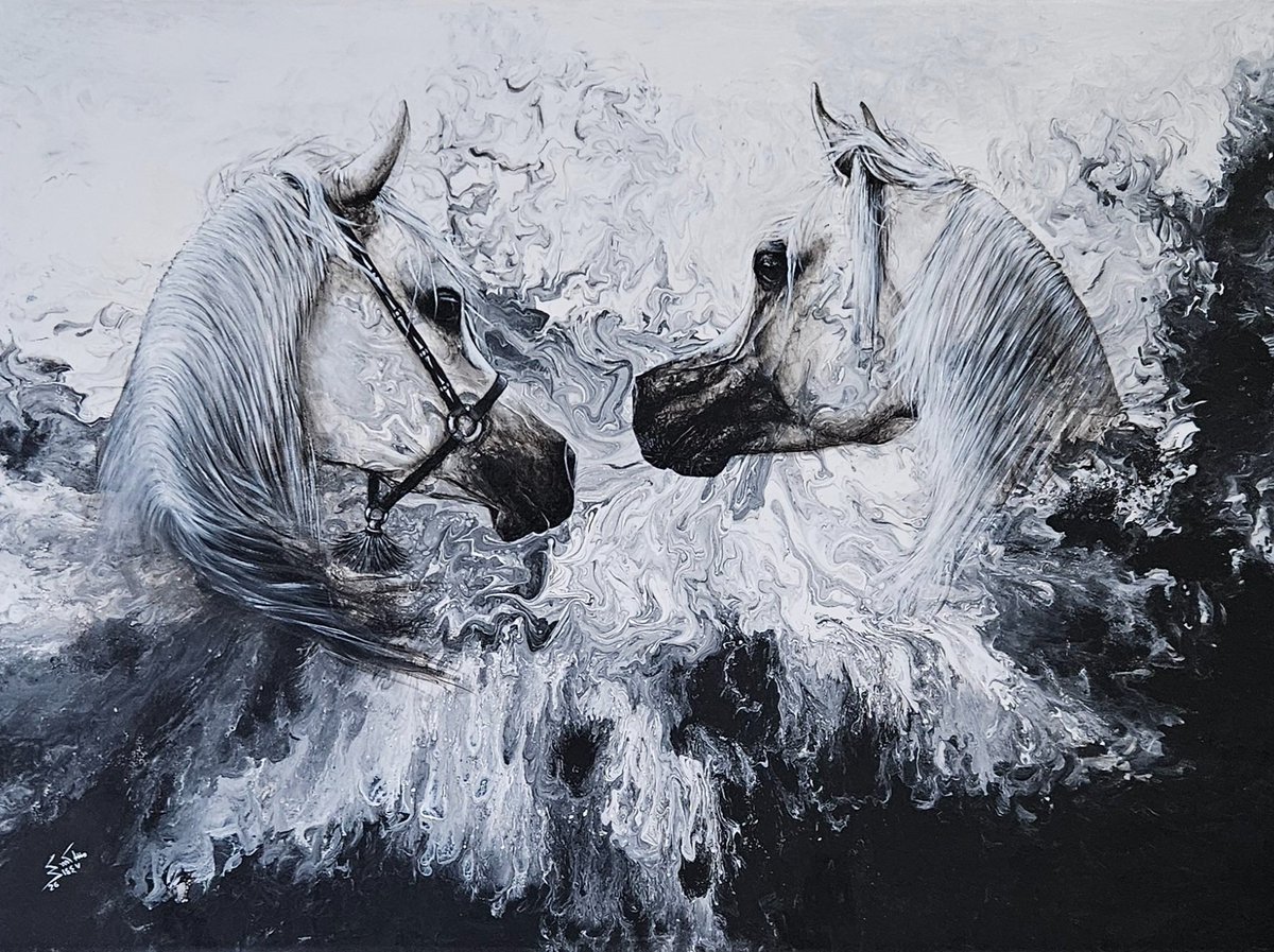 Painting Art by <a href="/mahaalaskarart/">مها العسكر</a>  #SaudiArabia