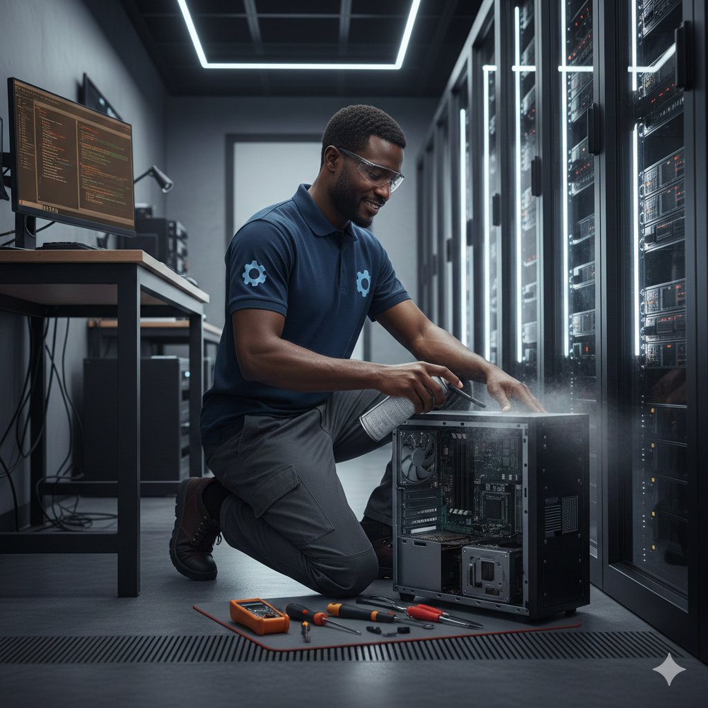 TheTechFox4's tweet image. Ne laissez pas votre PC rendre l'âme ! 💻 Un peu de maintenance informatique régulière (mises à jour, nettoyage, sauvegardes) peut vous faire économiser du temps et de l'argent. Pensez y avant la panne ! #MaintenanceInformatique #TechTips #Prévention