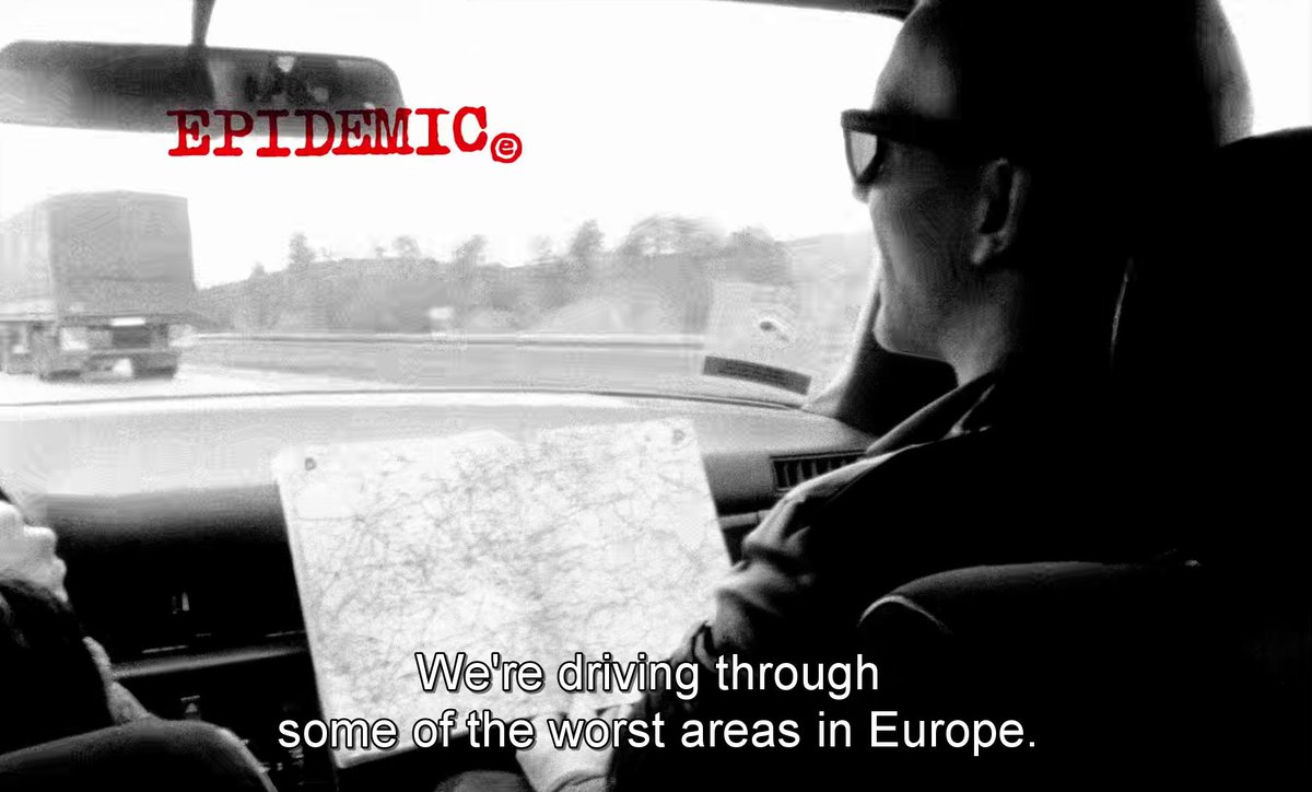 AlanSmithee1987's tweet photo. Road trip across Germany with Lars von Trier https://t.co/vzCNt8f5Vr
