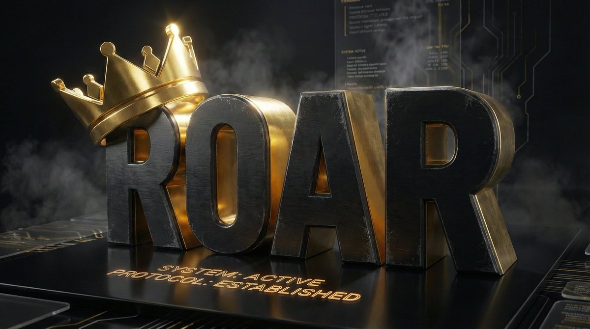 Not everything valuable moves fast.

Boring phases build strong positions.

#ROAR with the King(#LazyLion)