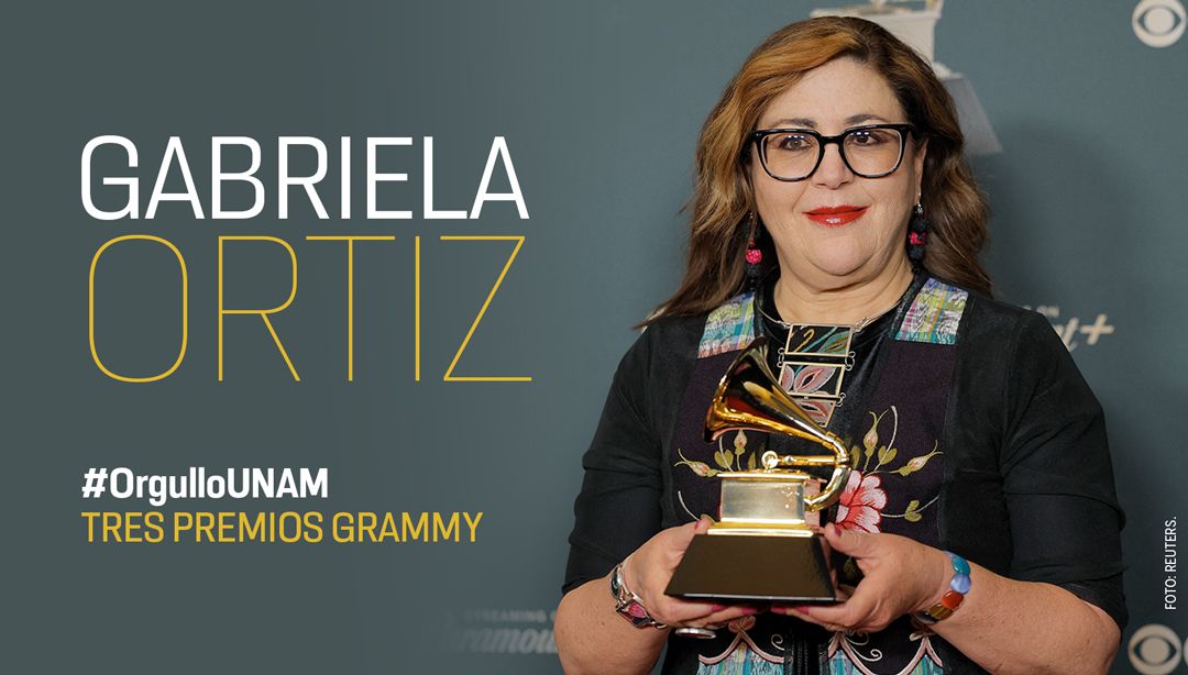¡Felicidades Gabriela Ortiz! 💙💛
La #ExpertaUNAM ganó tres premios Grammy 2026 en música clásica contemporánea. #OrgulloUNAM ¡#GOYA! 🎉