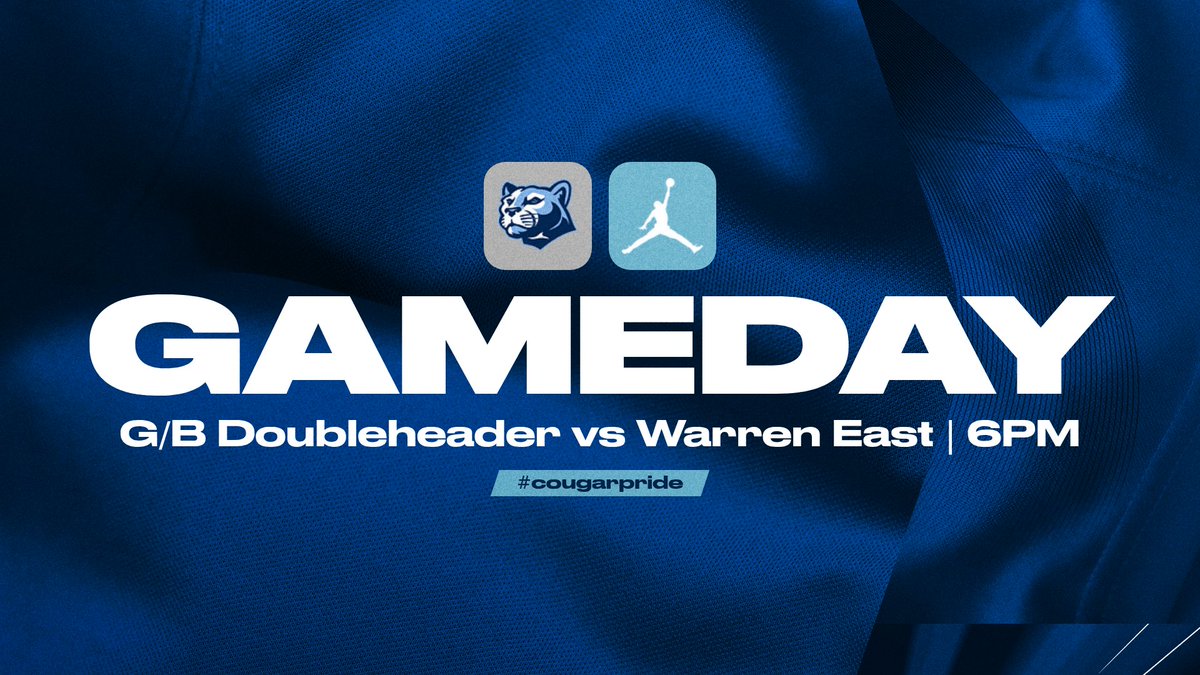 LoganCoSports's tweet photo. Cougars and Lady Cougars are at HOME tonight vs Warren East. The girls tipoff at 6pm. See you there! #cougapride https://t.co/HJZnT1ZMN5
