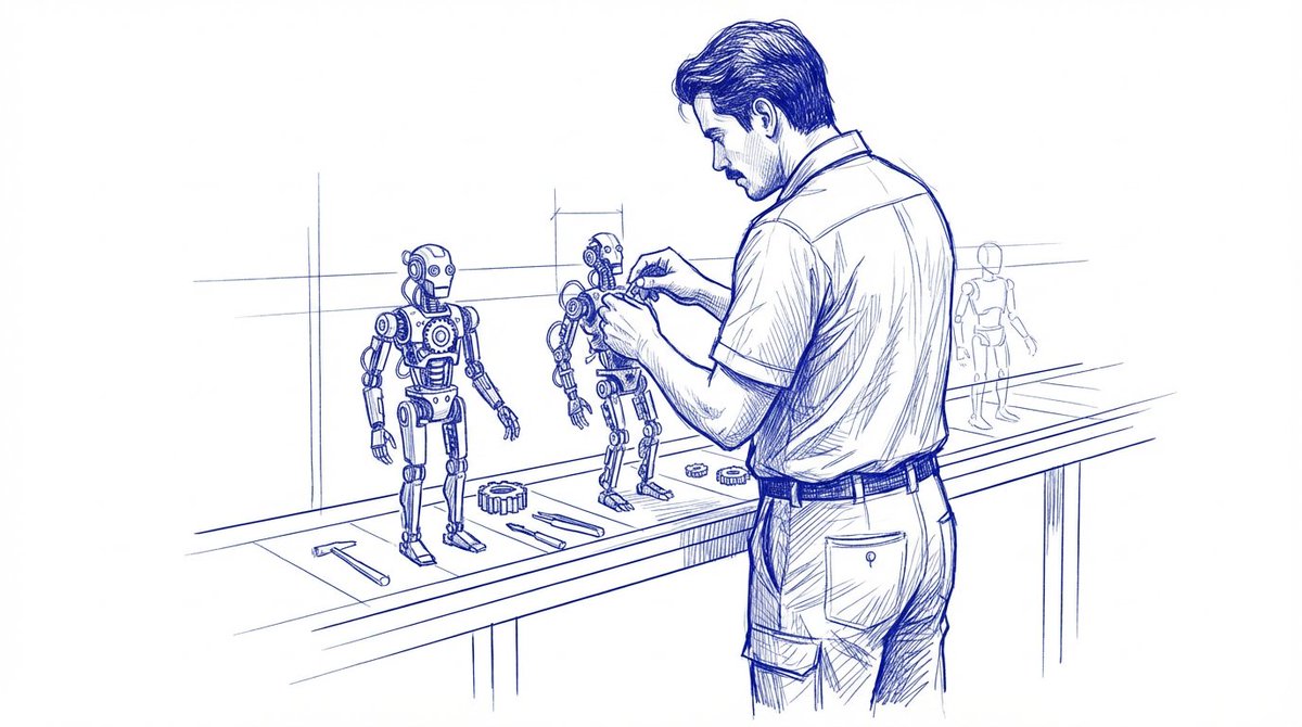 Robot assembly sketch