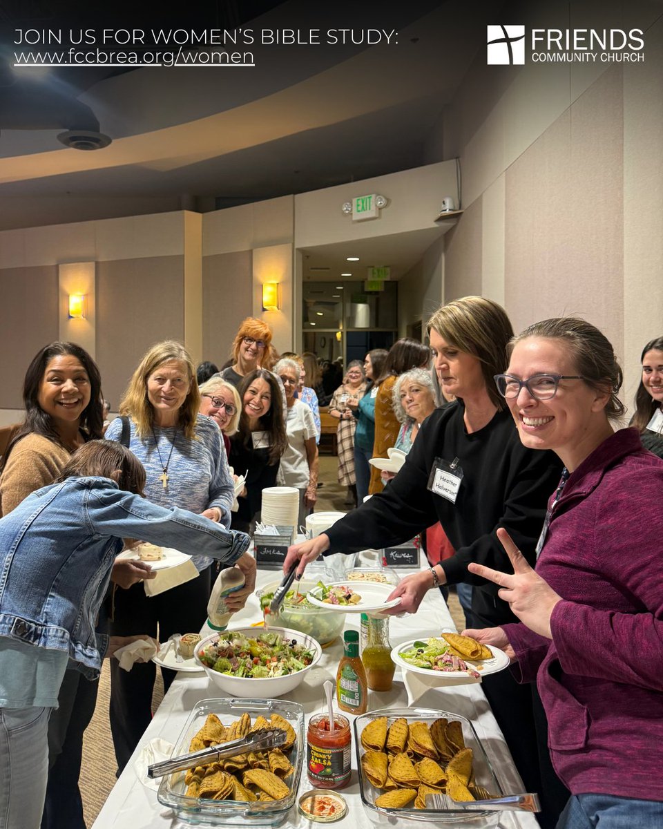 If you crave fellowship for your spiritual sustenance, look no further than the Women's Bible Study at FCC! We meet every Tuesday through May 12th at 9 AM or 6 PM. We are currently making our way through the book of Acts 📖
Register here: ow.ly/HInm50Y8nRr