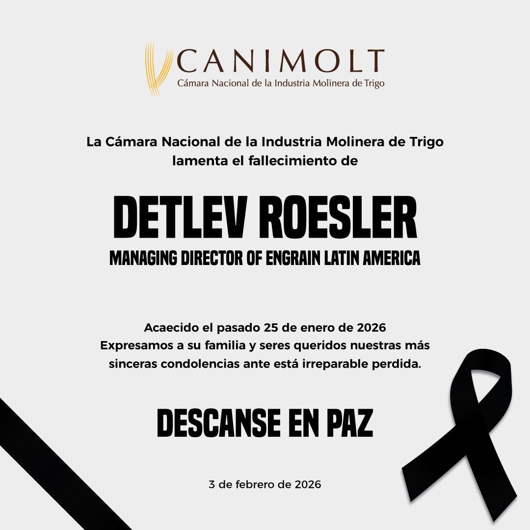 Cámara Nacional de la Industria Molinera de Trigo tweet media