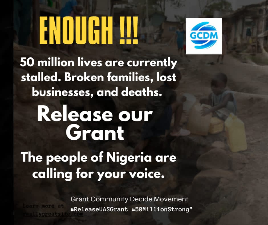 Emmaozo1's tweet photo. For God's sake, please kindly come to the help of millions of poor and voiceless Nigerians and help us to have access to the Grants meant for us https://t.co/Gn3GhurnSl