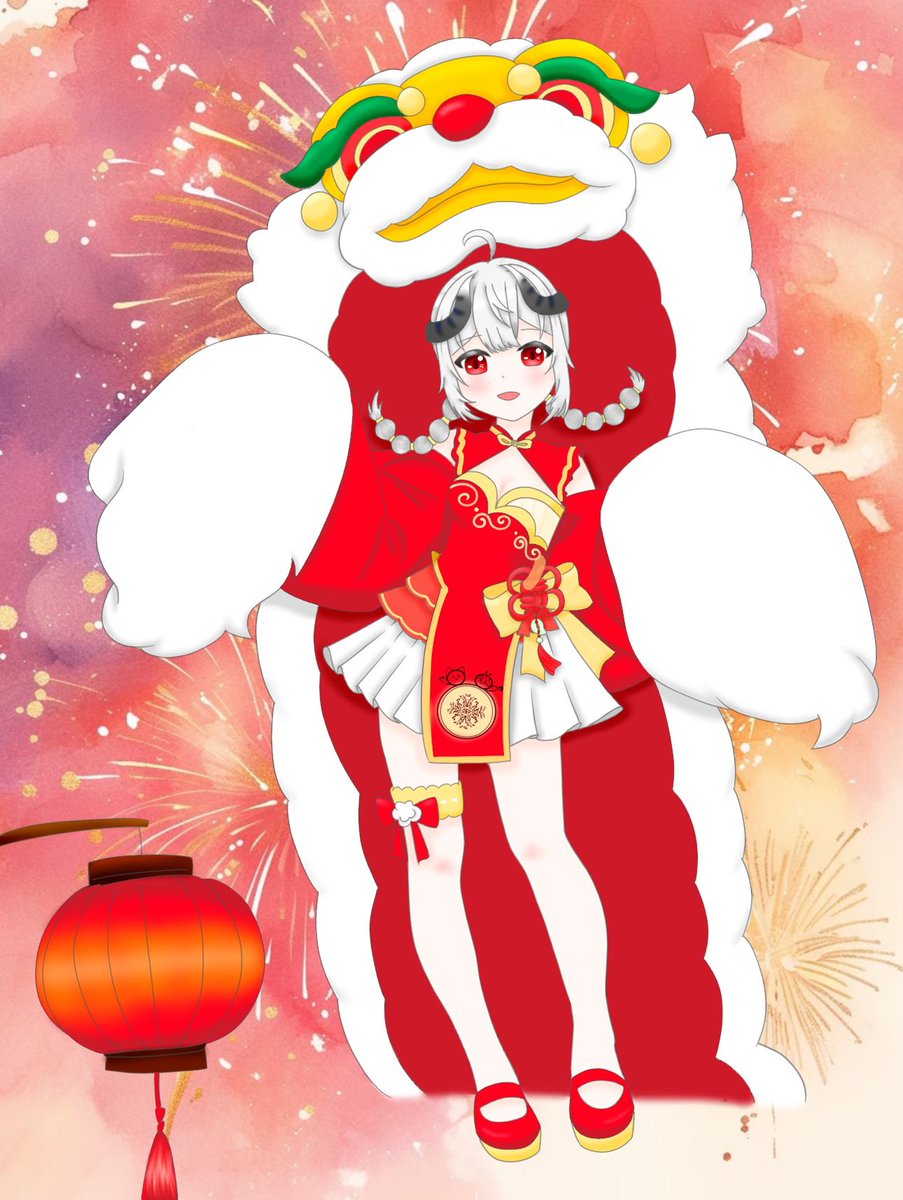 新年要到了，幫我們可愛的西西換上新衣！
模特：<a href="/perce_xixi/">Twitch 西西寶寶💙</a>