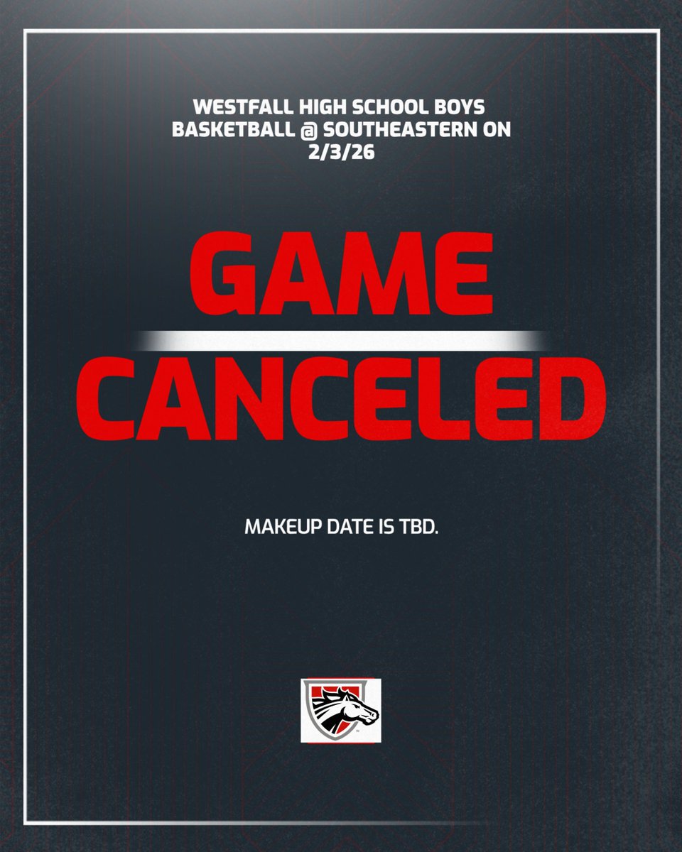 Westfall Athletic Department tweet media