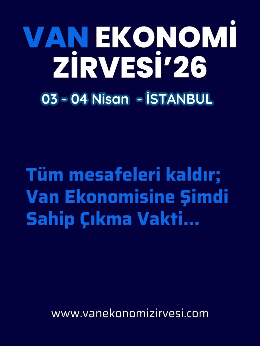 VAN EKONOMİ ZİRVESİ tweet media