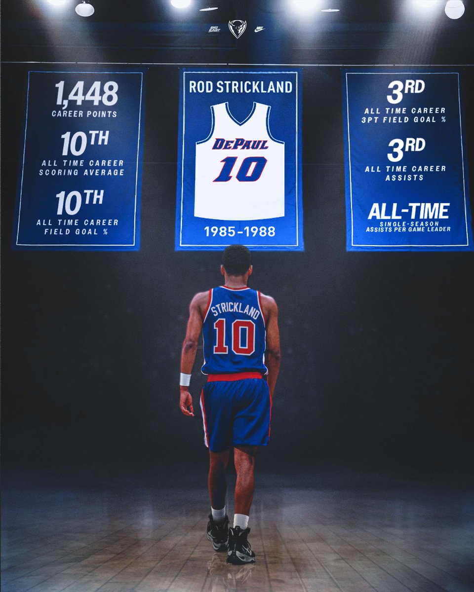 DePaulHoops's tweet image. A career that speaks for itself.
