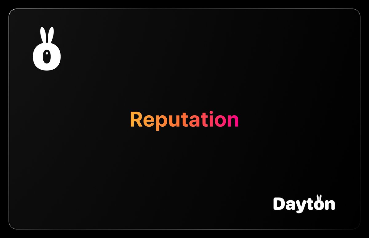 DaytonApp's tweet photo. Reputation is the new capital of Web3.

Built on:
real meetings
activity
behavior
on-chain history

Higher score = more access, opportunities, trust.

#Crypto #Airdrop #TON #NFT #PlayToEarn #AI https://t.co/XnlZydG6pG