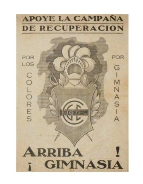 elmacrinegro's tweet photo. @gimnasiaoficial en el año 1901 ya pedía la recuperación del club... https://t.co/YqENnSUG71
